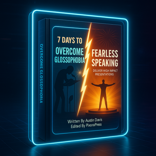 7 Days to Fearless Speaking: Your A-to-Z Roadmap to Conquer the Fear and Master the Stage.