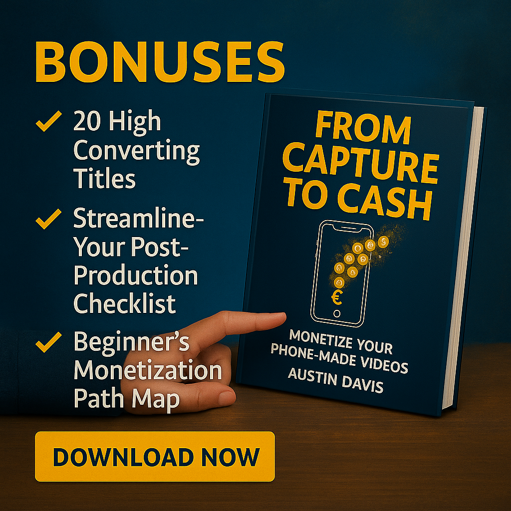 From Capture to Cash eBook bonuses — instant download of exclusive creator resources and templates