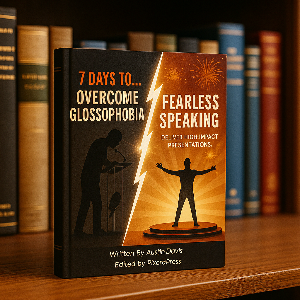 7 Days to Fearless Speaking: Your A-to-Z Roadmap to Conquer the Fear and Master the Stage.