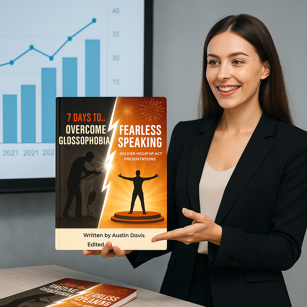 7 Days to Fearless Speaking: Your A-to-Z Roadmap to Conquer the Fear and Master the Stage.