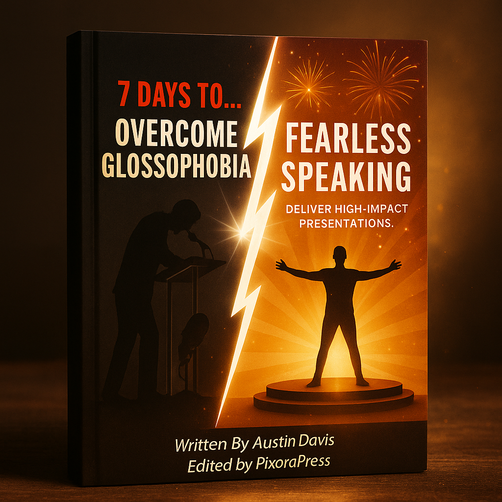 7 Days to Fearless Speaking: Your A-to-Z Roadmap to Conquer the Fear and Master the Stage.