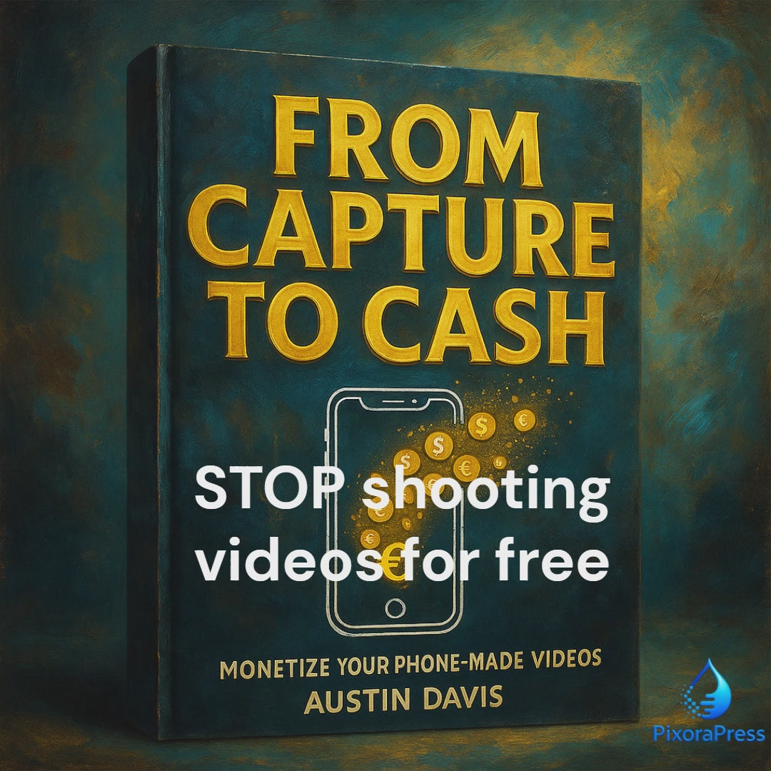 From Capture to Cash video ad — Stop shooting videos for free and learn how to turn them into income